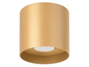 Miniaturka 21 - Lampa sufitowa w odcieniu złota o matowym wykończeniu