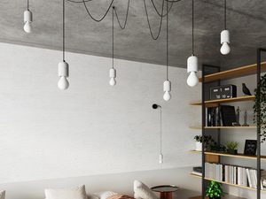 Miniaturka 5 - Nowoczesna lampa wisząca do industrialnych wnętrz