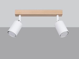 Miniaturka 1 - Minimalistyczna oprawa z dwoma białymi reflektorami LED