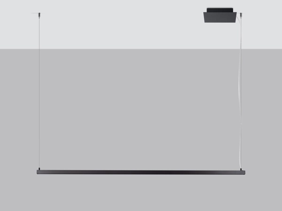 Minimalistyczna lampa do jadalni