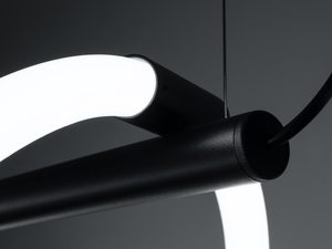 Miniaturka 7 - Gięty czarny profil lampy LED z intensywnym białym światłem