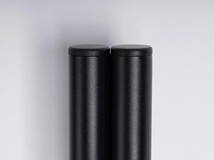 Miniaturka 5 - Minimalistyczny kinkiet LED z białym światłem i czarnym wykończeniem