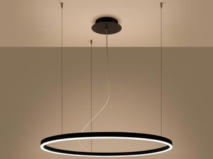 Miniaturka 3 - Okrągła lampa LED w stylu nowoczesnym do salonu lub jadalni