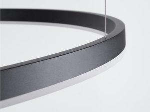 Miniaturka 4 - Lampa wisząca LED pierścieniowa o minimalistycznym designie