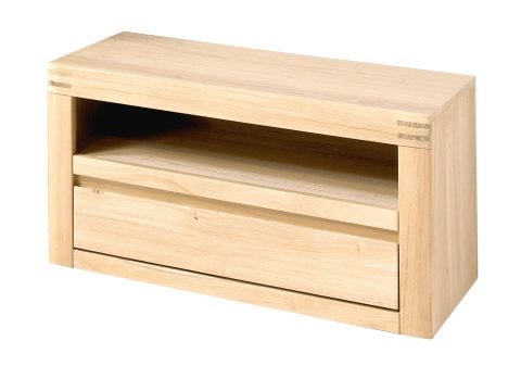 Praktyczna szafka do przedpokoju z siedziskiem i schowkiem