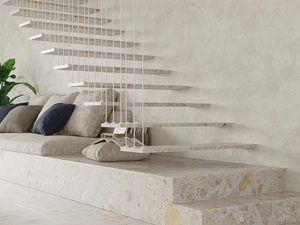 Miniaturka 4 - Schody w stylu industrialnym z minimalistycznym kinkietem LED