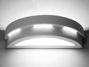 Miniaturka 2 - Nowoczesna lampa LED z efektem poświaty na ścianie