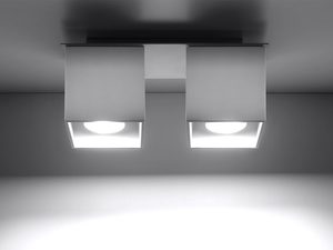 Miniaturka 15 - Minimalistyczna lampa LED z dwoma plafonami