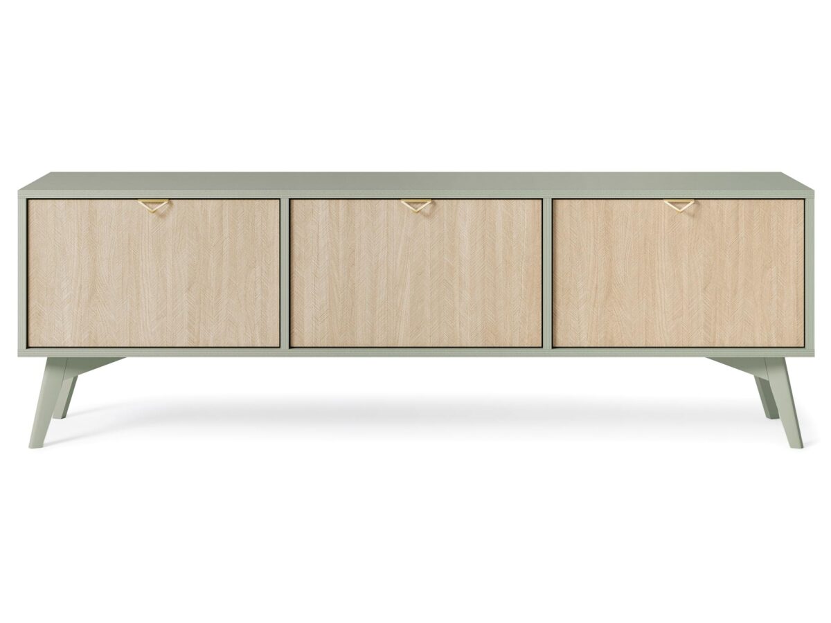 Szafka RTV w Naturalnym Stylu 158cm Las