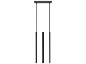 Miniaturka 6 - Trzy nowoczesne lampy wiszące w minimalistycznym czarnym wykończeniu