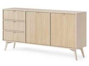 Miniaturka 6 - Komoda nowoczesna z drzwiami i wnęką bezuchwytową