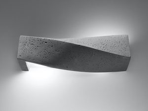 Miniaturka 2 - Nowoczesny betonowy kinkiet z imitacją zimnego oświetlenia