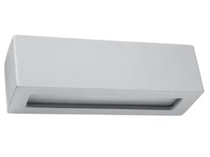 Miniaturka 7 - Nowoczesny szary kinkiet LED do jasnych wnętrz