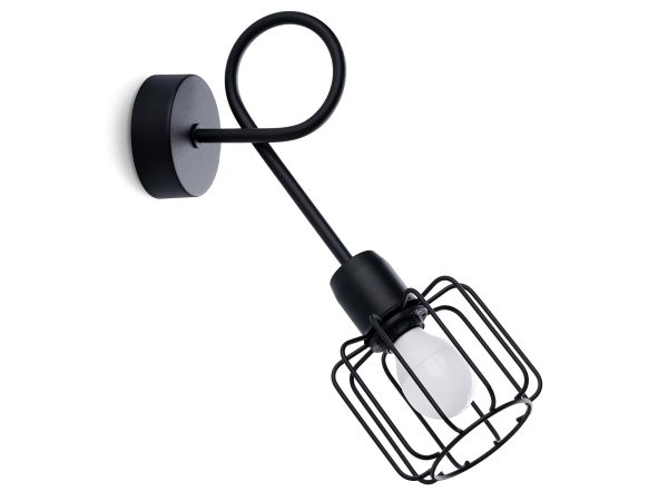 Montaż kinkietu ściennego LED o prostym nowoczesnym designie