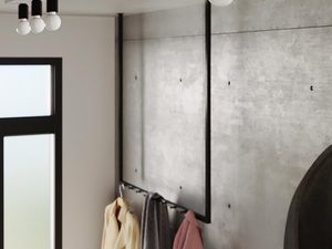 Miniaturka 5 - Lampa sufitowa z czarnymi oprawami i białymi kulistymi żarówkami