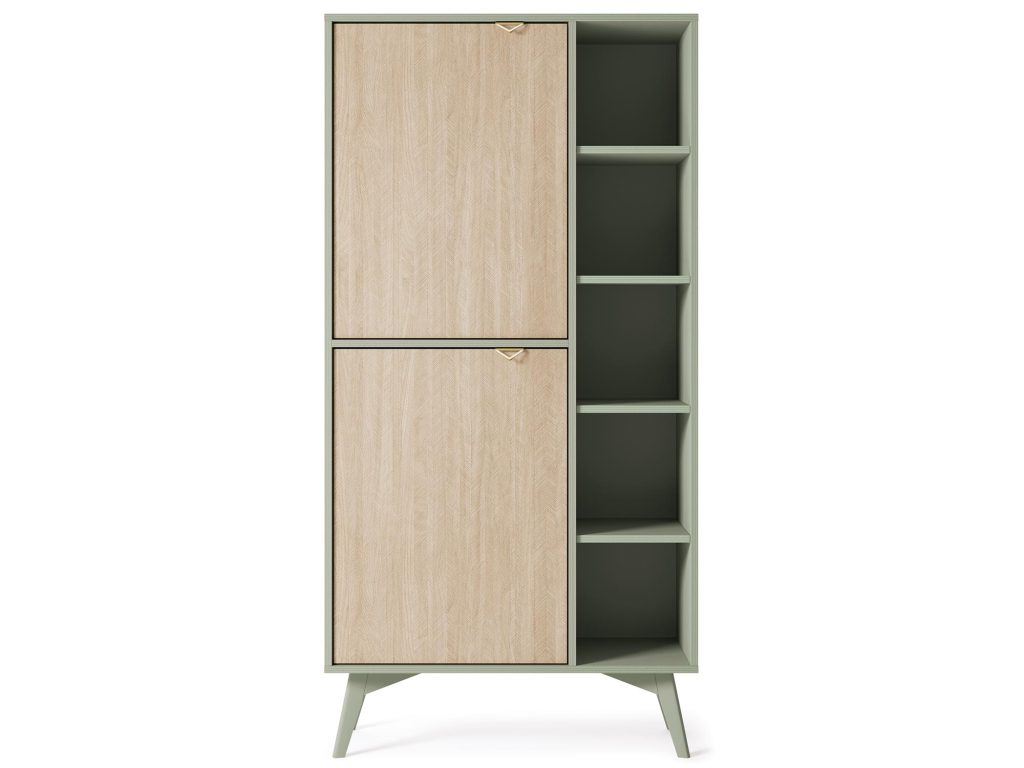 Regał z Elementami Natury 80cm Las