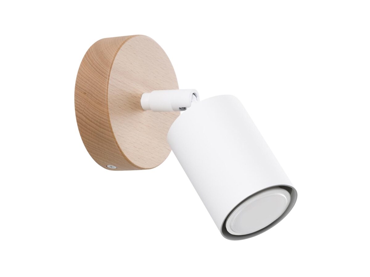 Kinkiet CLARIS Biały LED Nowoczesny