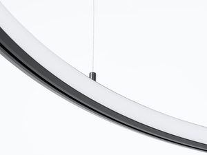 Miniaturka 4 - Nowoczesna lampa LED z białym kloszem i minimalistycznym mocowaniem