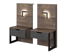 Miniaturka 2 - Szafki nocne do sypialni z oświetleniem