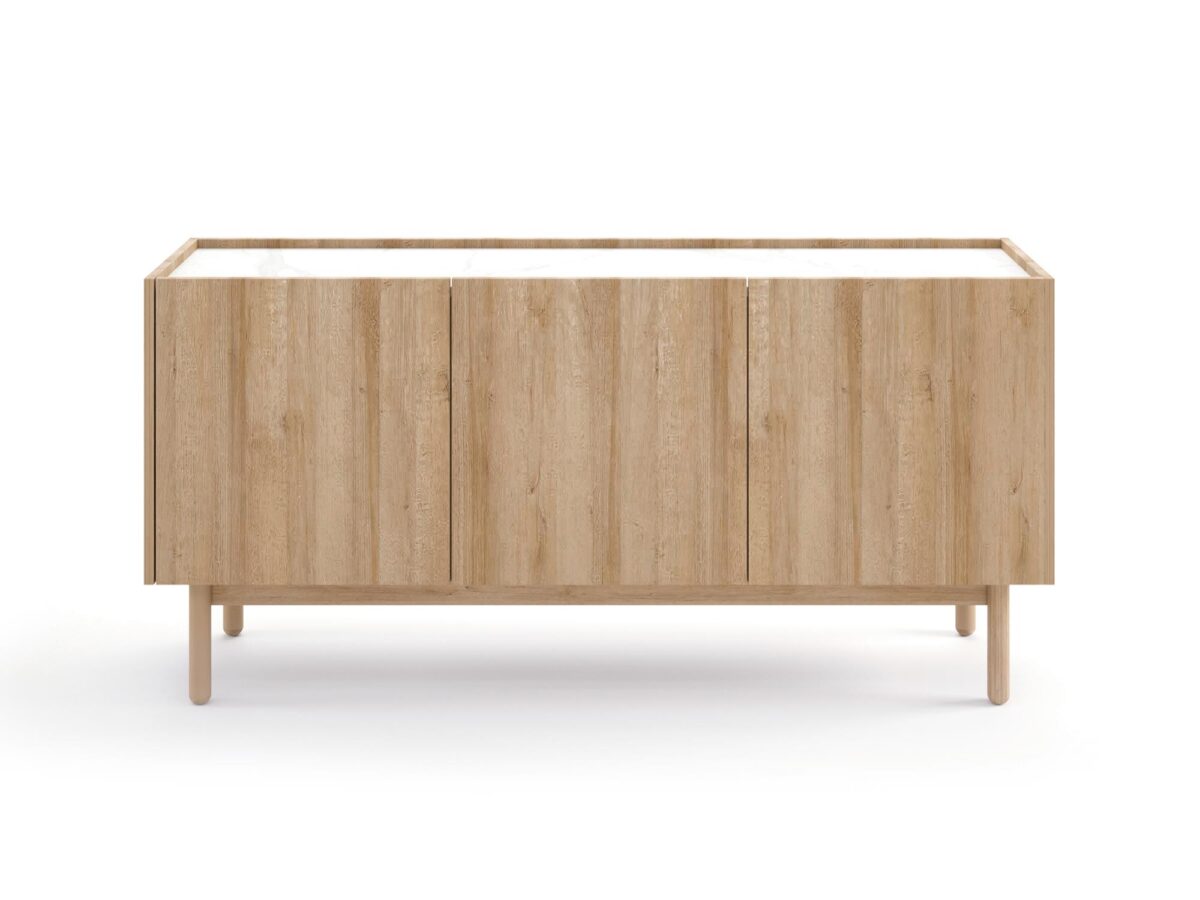 Komoda z Marmurowym Akcentem Baro