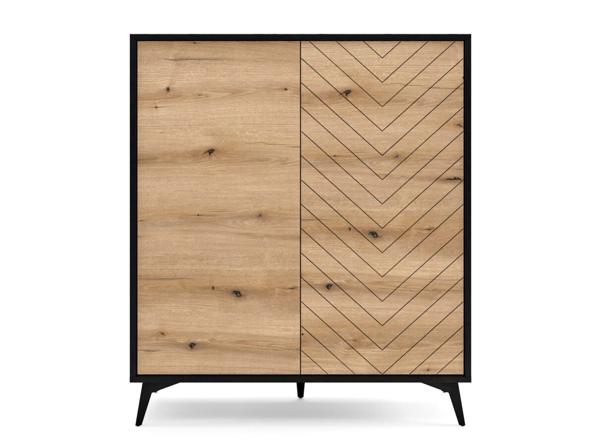 Komoda w Kolorze Dąb Evoke Diament