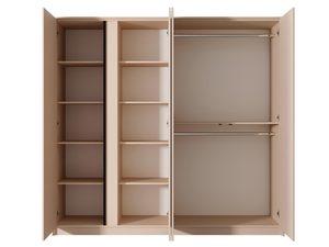 Miniaturka 4 - Wnętrze trzydrzwiowej szafy