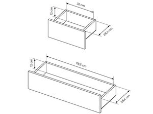 Miniaturka 8 - Wymiary szuflady