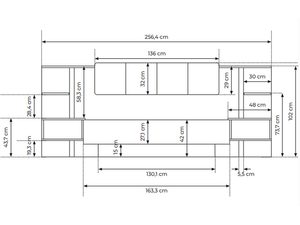 Miniaturka 7 - Wymiary techniczne łóżka