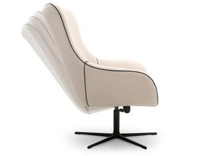 Miniaturka 17 - Fotel obrotowy w kolorze beżowym