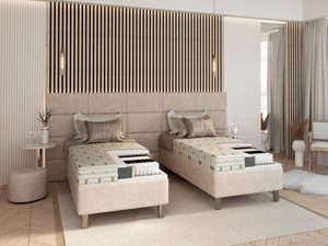 Miniaturka 5 - Stylowa sypialnia z dwoma łóżkami i materacami sprężynowymi