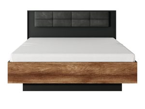 Miniaturka 14 - Nowoczesne łóżko z pojemnikiem na pościel i drewnianym korpusem do stylowej sypialni