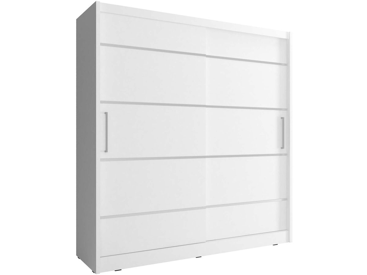 Nowoczesna Przesuwna Szafa 180 cm ALVERA ALU