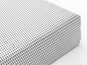 Miniaturka 7 - Pokrowiec materaca z geometrycznym wzorem i zamkiem ukrytym