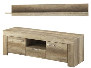 Miniaturka 5 - Klasyczna komoda i półka do pokoju dziennego