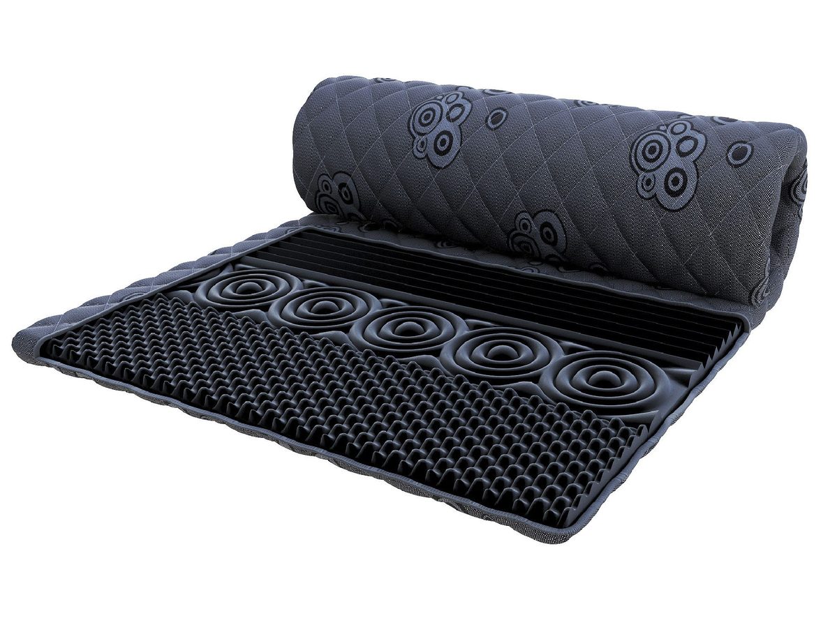 Masująca Nakładka Plume – 7 Stref Komfortu