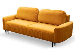 Miniaturka 9 - Nowoczesna sofa w kolorze musztardowym