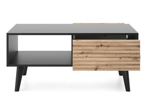 Miniaturka 2 - Nowoczesny stolik kawowy z szufladą w stylu skandynawskim