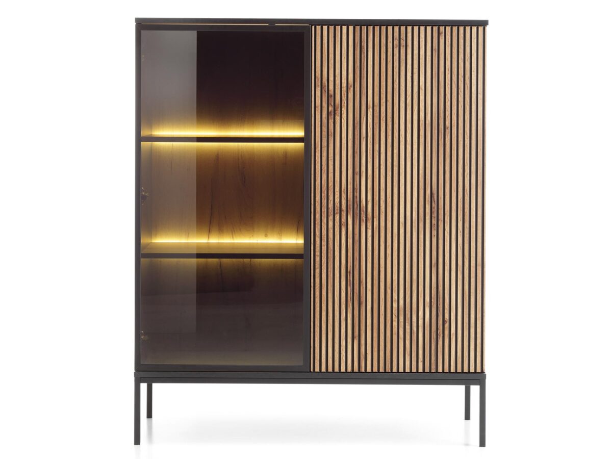 Luksusowa Witryna Spokój z Czarnymi Akcentami