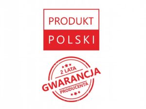 Miniaturka 4 - Naklejka "Produkt Polski" z gwarancją 2 lata producenta