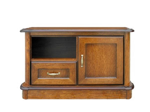 Drewniana komoda pod telewizor