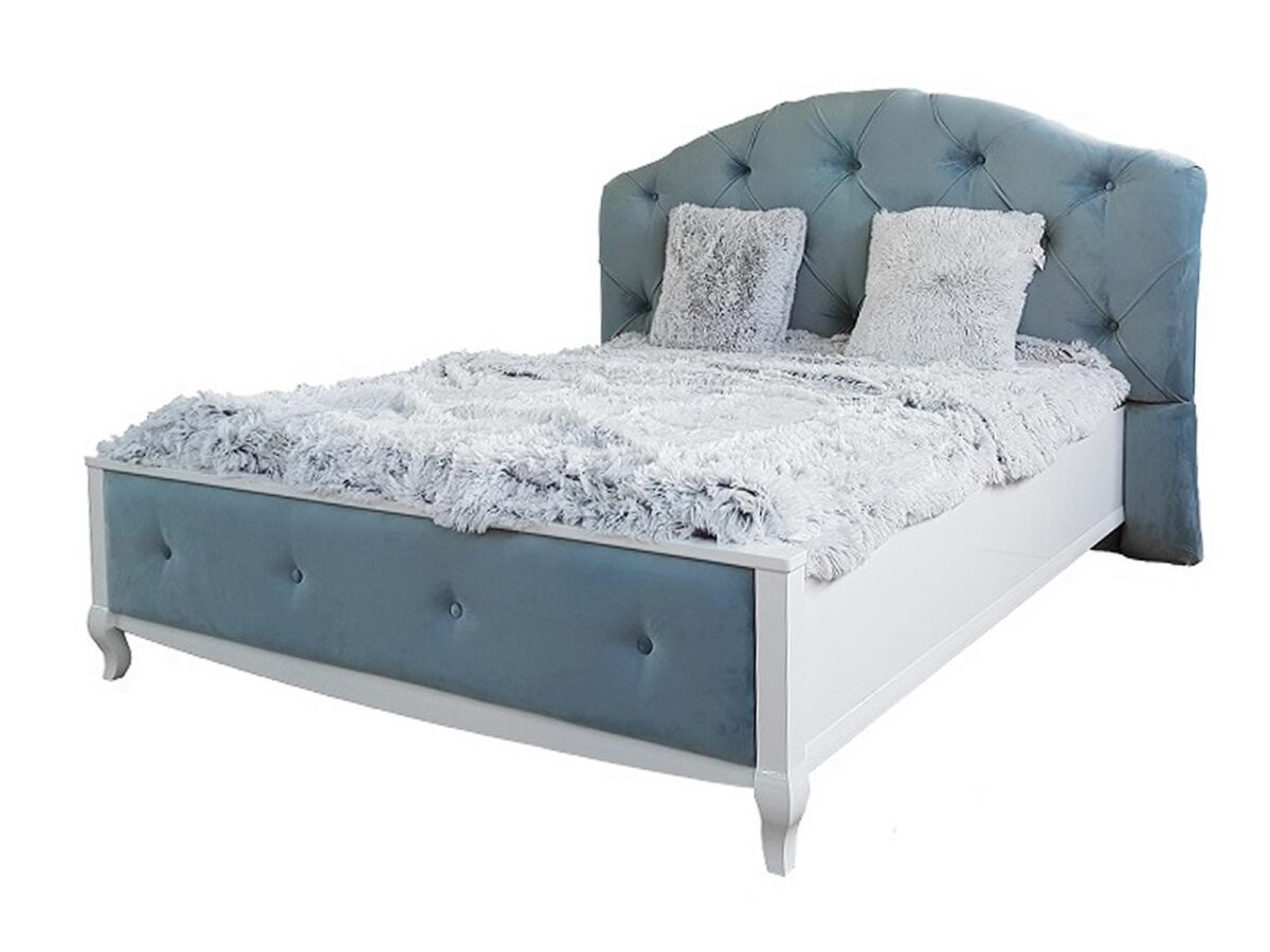 Łóżko Pikowane Barocco New BN15 160 Połysk