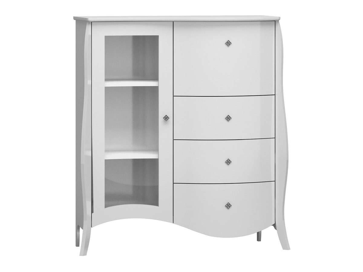 Komoda z Barkiem Barocco BR06 Połysk