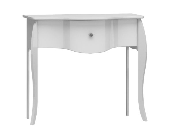 Toaletka klasyczna w kolorze białym