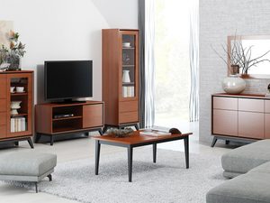 Miniaturka 1 - Aranżacja salonu z meblami retro