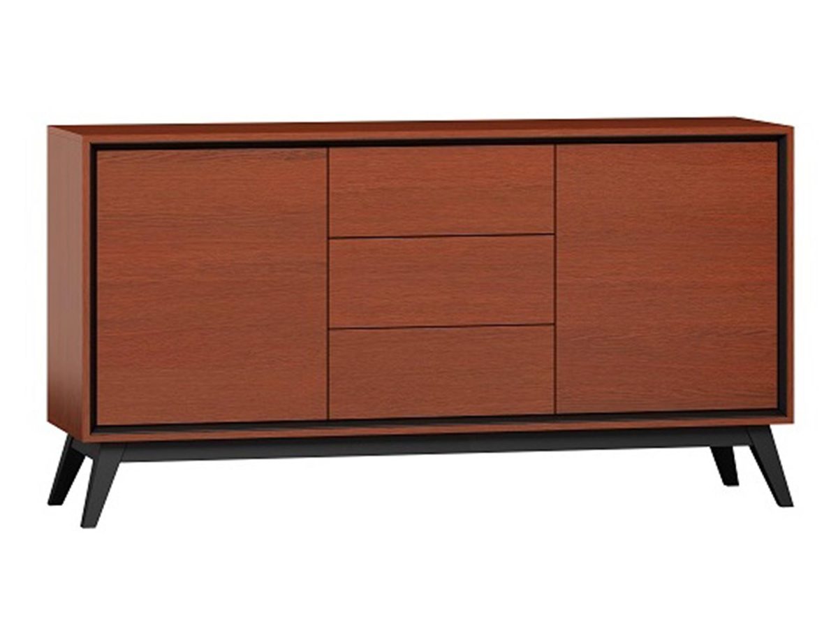 Szeroka Komoda Retro Kasztan Boston BS05