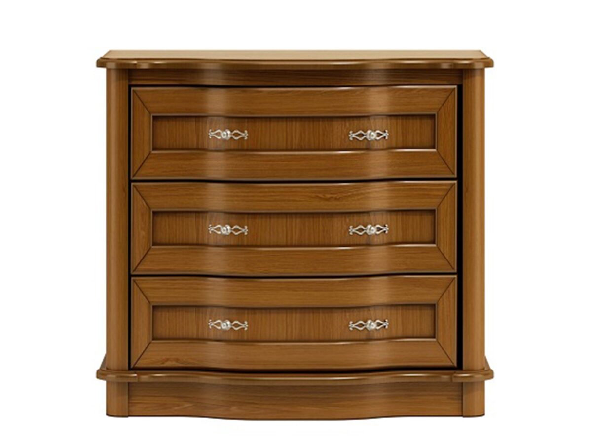 Klasyczna Komoda Dąb Orzech Caren C04