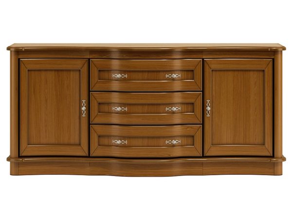 Ponadczasowa komoda w kolorze orzechowym