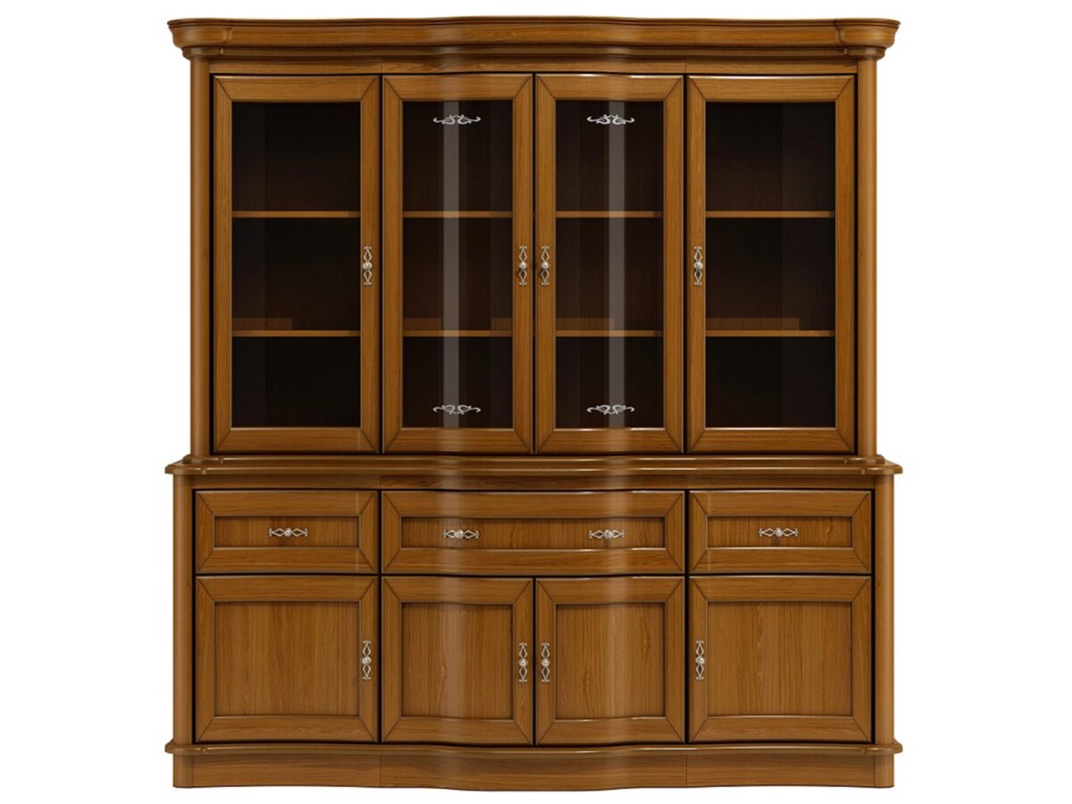 Witryna Elegancka Dąb Orzech Caren C24+C25