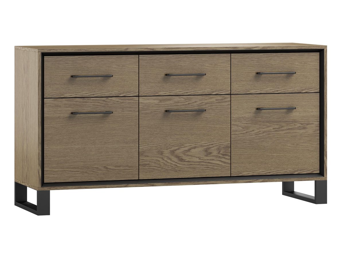 Minimalistyczna Komoda 3 Drzwi Madox MX04