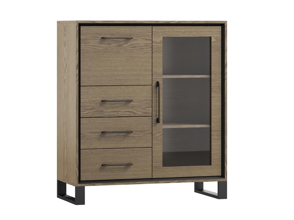 Minimalistyczny Barek z Szufladami Madox MX06